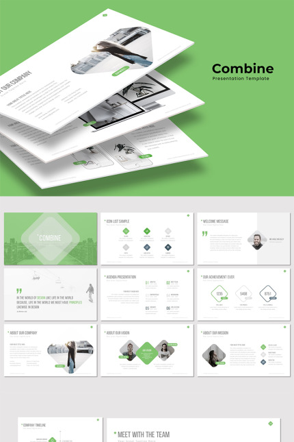 Kit Graphique #83292 Clean Creatif Divers Modles Web - Logo template Preview