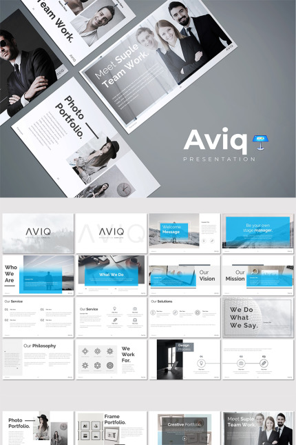 Kit Graphique #83308 Clean Creatif Divers Modles Web - Logo template Preview