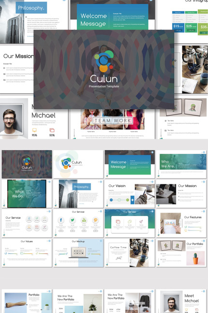 Kit Graphique #83331 Clean Creatif Divers Modles Web - Logo template Preview
