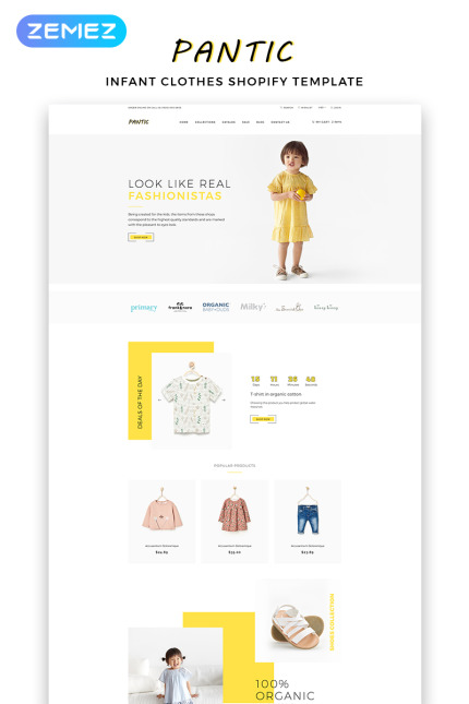 Kit Graphique #83374 Bb Vtements Divers Modles Web - Logo template Preview