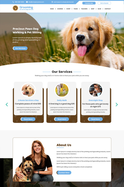 Kit Graphique #83441 Pet Dog Divers Modles Web - Logo template Preview