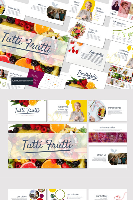 Kit Graphique #83458 Fruit Clean Divers Modles Web - Logo template Preview