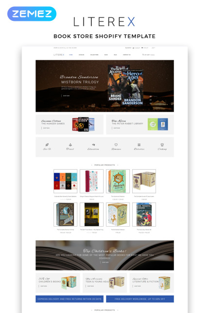 Kit Graphique #83527 Book Ecommerce Divers Modles Web - Logo template Preview