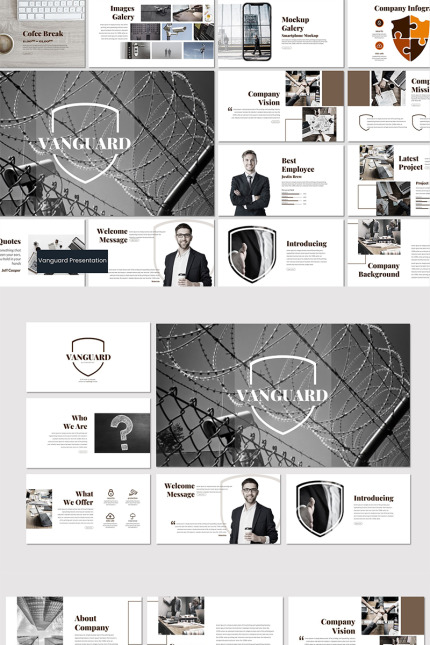 Kit Graphique #83695 Clean Creative Divers Modles Web - Logo template Preview