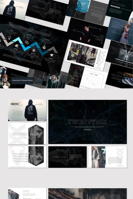 Kit Graphique #83698 Clean Creative Divers Modles Web - Logo template Preview