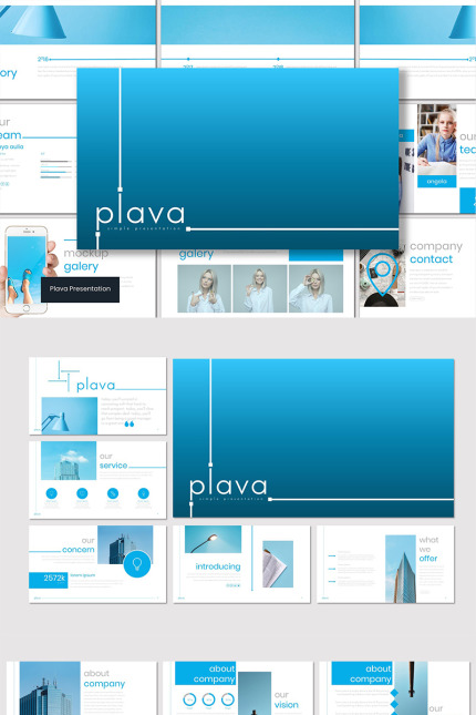 Kit Graphique #83706 Clean Creative Divers Modles Web - Logo template Preview