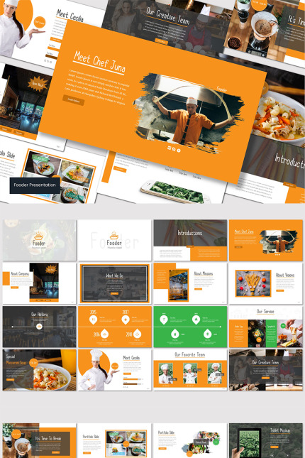 Kit Graphique #83758 Food Menu Divers Modles Web - Logo template Preview