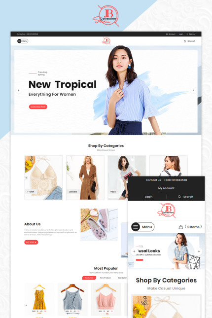 Kit Graphique #83800 Fashion Apparels Divers Modles Web - Logo template Preview