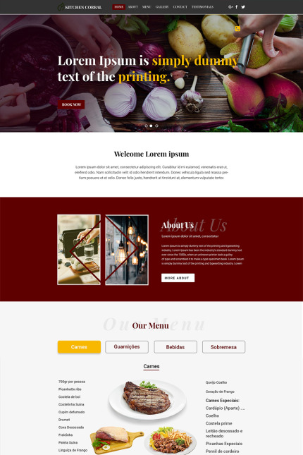 Kit Graphique #83895 Kitchen Restaurant Divers Modles Web - Logo template Preview