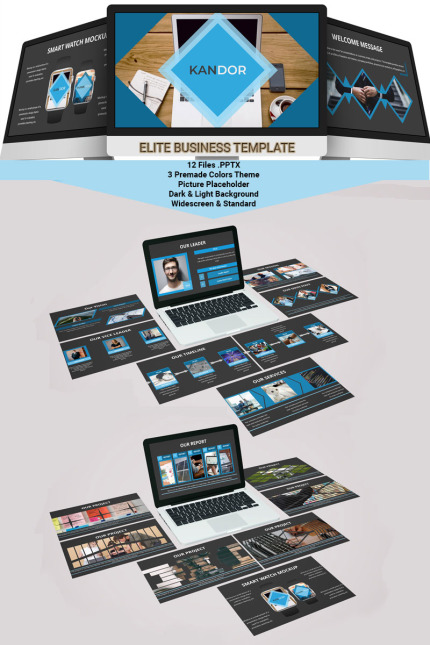 Kit Graphique #83955 Presentation Template Divers Modles Web - Logo template Preview