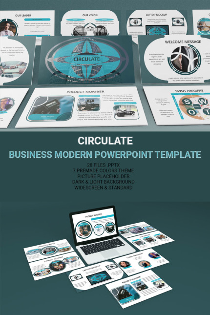Kit Graphique #83956 Powerpoint Presentation Divers Modles Web - Logo template Preview