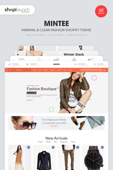 Kit Graphique #84070 Bootstrap Habillement Divers Modles Web - Logo template Preview