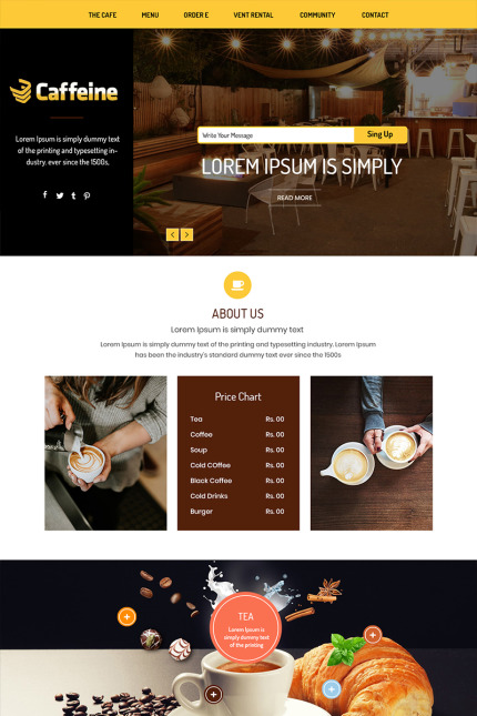 Kit Graphique #84111 Coffee Boutique Divers Modles Web - Logo template Preview