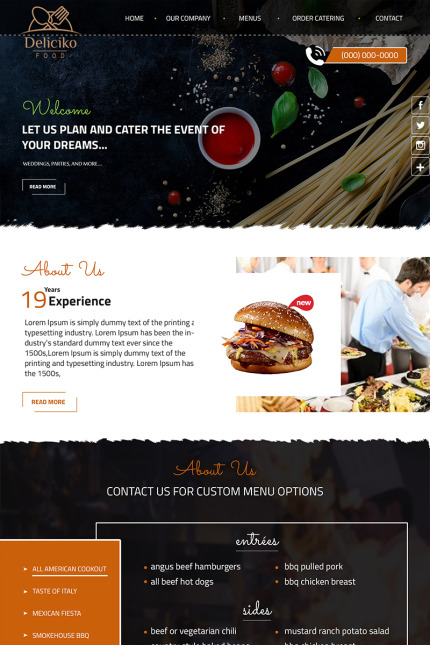 Kit Graphique #84139 Restaurant Alimentation Divers Modles Web - Logo template Preview