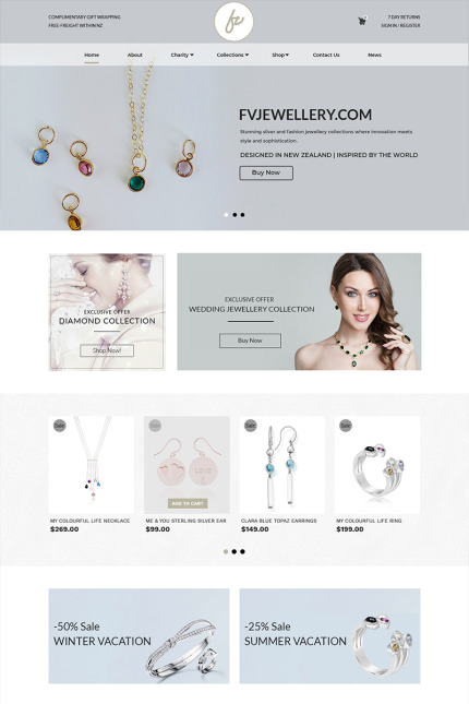 Kit Graphique #84174 Jewellery Beauty Divers Modles Web - Logo template Preview