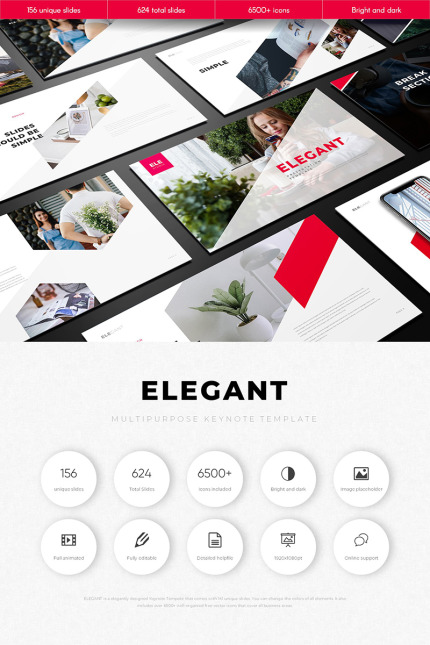 Kit Graphique #84257 Elegant Presentation Divers Modles Web - Logo template Preview