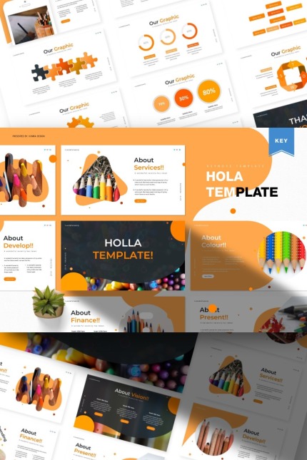 Kit Graphique #84275 Isolated Pencil Divers Modles Web - Logo template Preview
