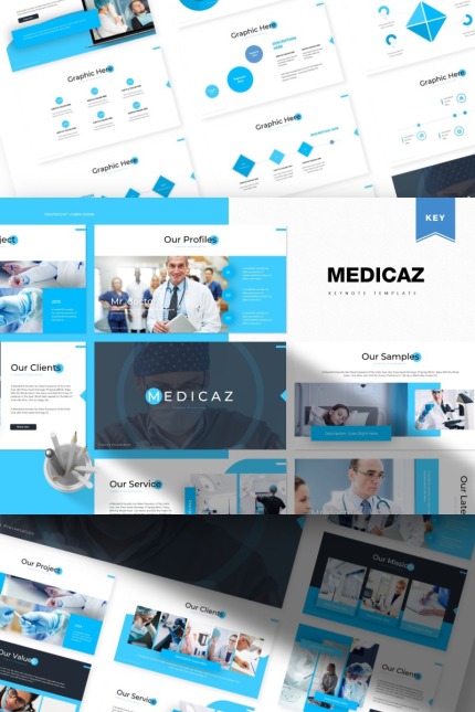 Kit Graphique #84287 Medical Medicine Divers Modles Web - Logo template Preview