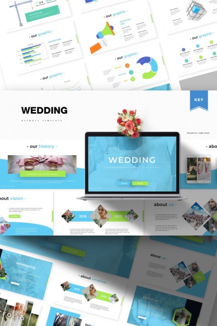 Kit Graphique #84290 Wedding Love Divers Modles Web - Logo template Preview