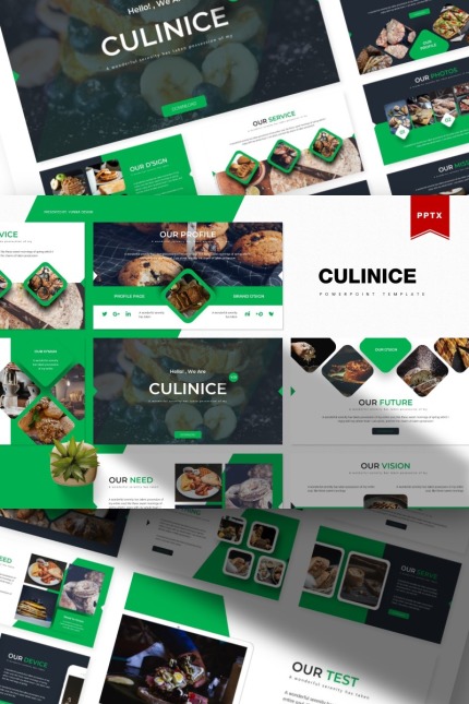 Kit Graphique #84324 Culinary Food Divers Modles Web - Logo template Preview