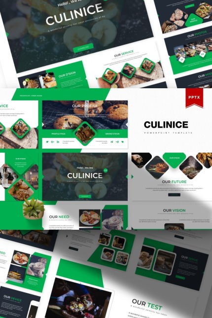 Kit Graphique #84324 Culinary Alimentation Divers Modles Web - Logo template Preview