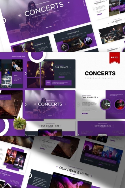 Kit Graphique #84327 Concert Music Divers Modles Web - Logo template Preview