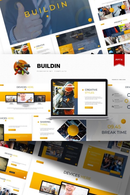 Kit Graphique #84336 City Building Divers Modles Web - Logo template Preview