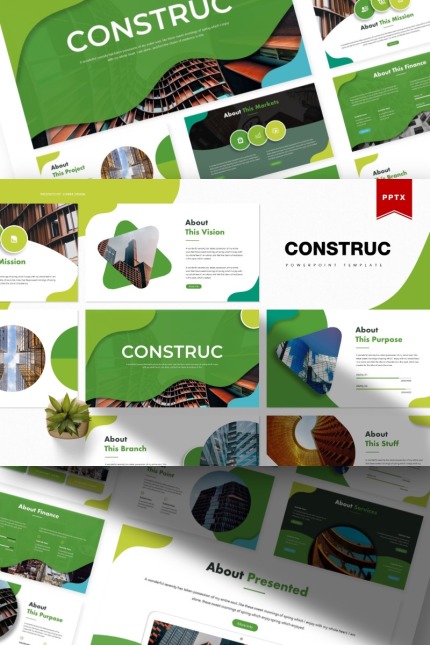 Kit Graphique #84350 Industry Construction Divers Modles Web - Logo template Preview