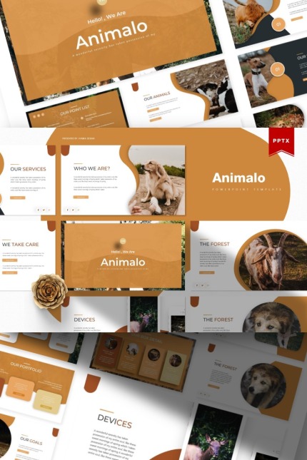 Kit Graphique #84358 Animal Nature Divers Modles Web - Logo template Preview
