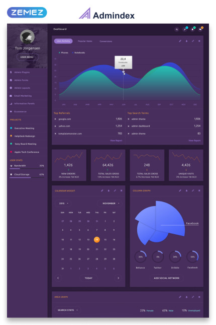 Kit Graphique #84379 Charts Professionel Divers Modles Web - Logo template Preview