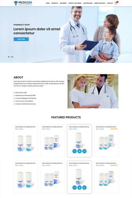 Kit Graphique #84407 Medical Docteur Divers Modles Web - Logo template Preview
