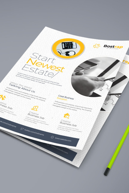 Kit Graphique #84473 Prospectus Entreprise Divers Modles Web - Logo template Preview