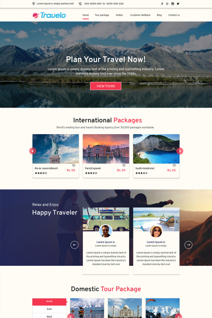 Kit Graphique #84505 Travel Agency Divers Modles Web - Logo template Preview