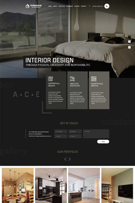 Kit Graphique #84508 Interior Design Divers Modles Web - Logo template Preview