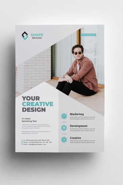 Kit Graphique #84522 Prospectus Entreprise Divers Modles Web - Logo template Preview