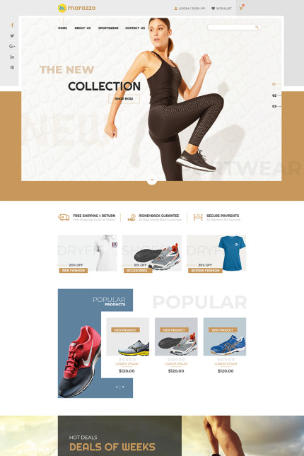 Kit Graphique #84594 Sportswear Boutique Divers Modles Web - Logo template Preview