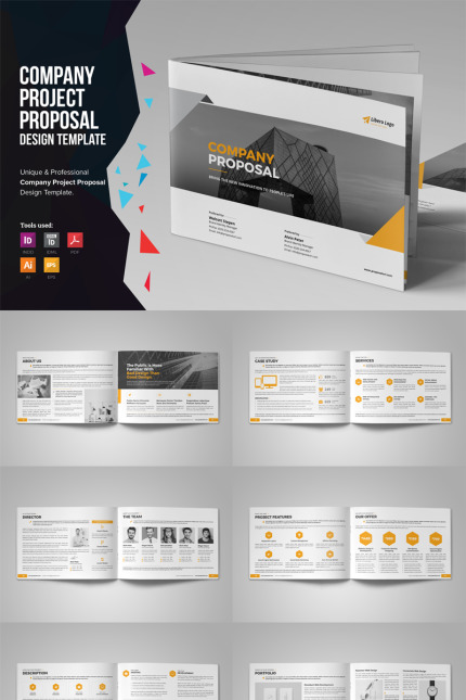 Kit Graphique #84639 Proposal Project Divers Modles Web - Logo template Preview
