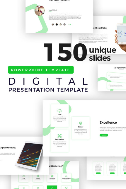 Kit Graphique #84679 Professionnelle Powerpoint Divers Modles Web - Logo template Preview
