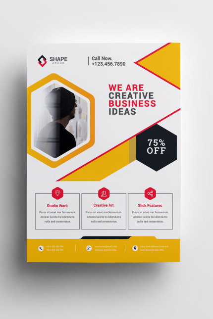 Kit Graphique #84756 Prospectus Entreprise Divers Modles Web - Logo template Preview