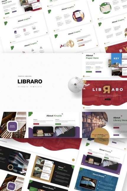 Kit Graphique #84820 Library Literature Divers Modles Web - Logo template Preview