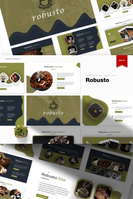 Kit Graphique #84844 Coffee Robusta Divers Modles Web - Logo template Preview