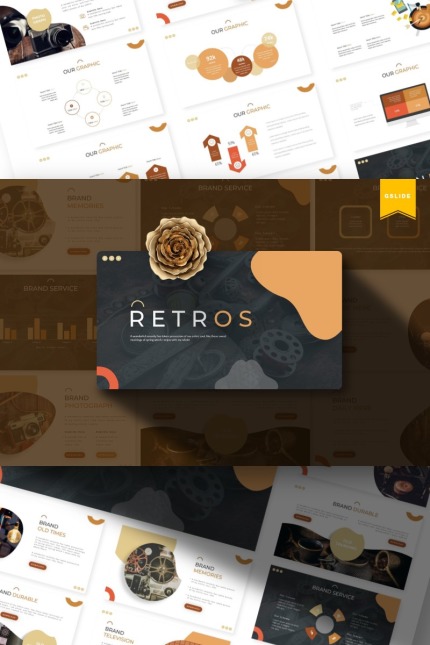 Kit Graphique #84868 Retro Vintage Divers Modles Web - Logo template Preview