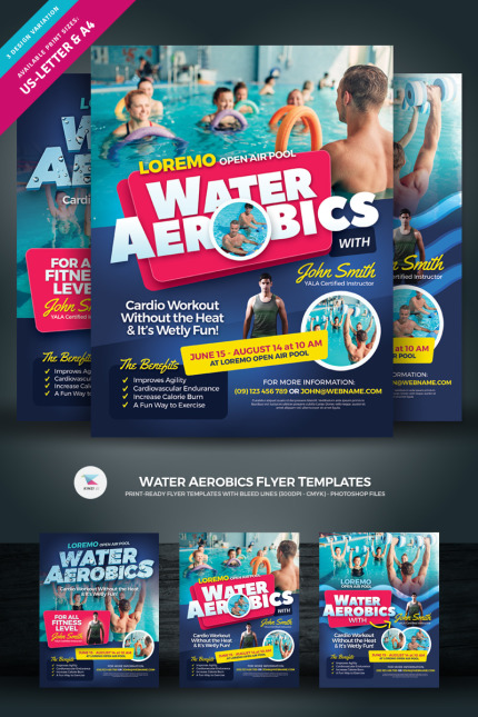 Kit Graphique #84882 Water Eau Divers Modles Web - Logo template Preview