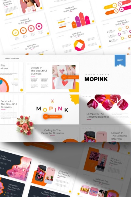 Kit Graphique #84896 Pink Fond Divers Modles Web - Logo template Preview