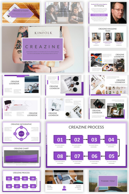 Kit Graphique #84922 Purple Rose Divers Modles Web - Logo template Preview