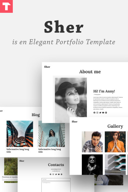 Kit Graphique #84943 Simple lgant Divers Modles Web - Logo template Preview
