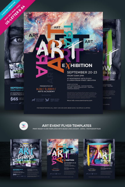 Kit Graphique #84945 Art Event Divers Modles Web - Logo template Preview
