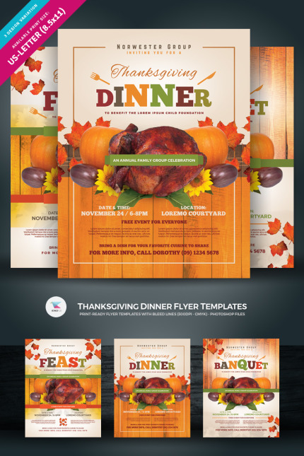 Kit Graphique #85008 Dinner Fte Divers Modles Web - Logo template Preview