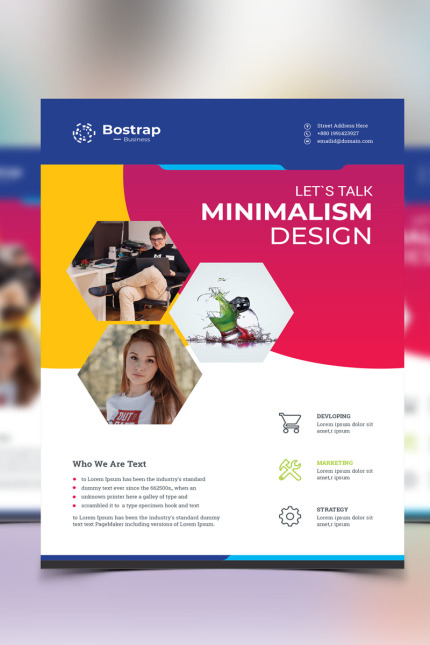 Kit Graphique #85013 Prospectus Entreprise Divers Modles Web - Logo template Preview