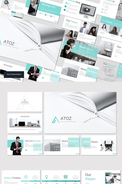 Kit Graphique #85038 Clean Creative Divers Modles Web - Logo template Preview
